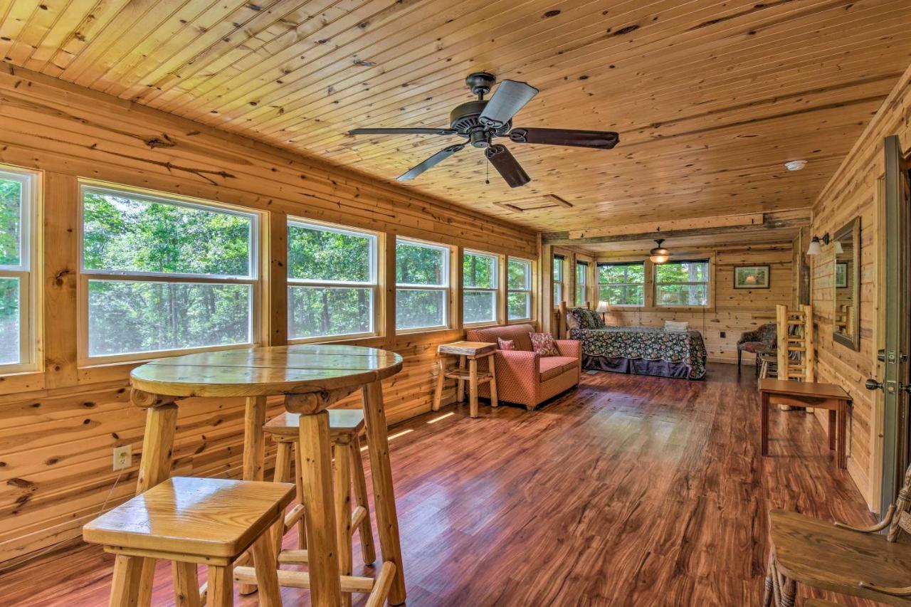 The Georgia Peach Cabin 8 Mi To Dwntn Helen Clarkesville Exterior foto