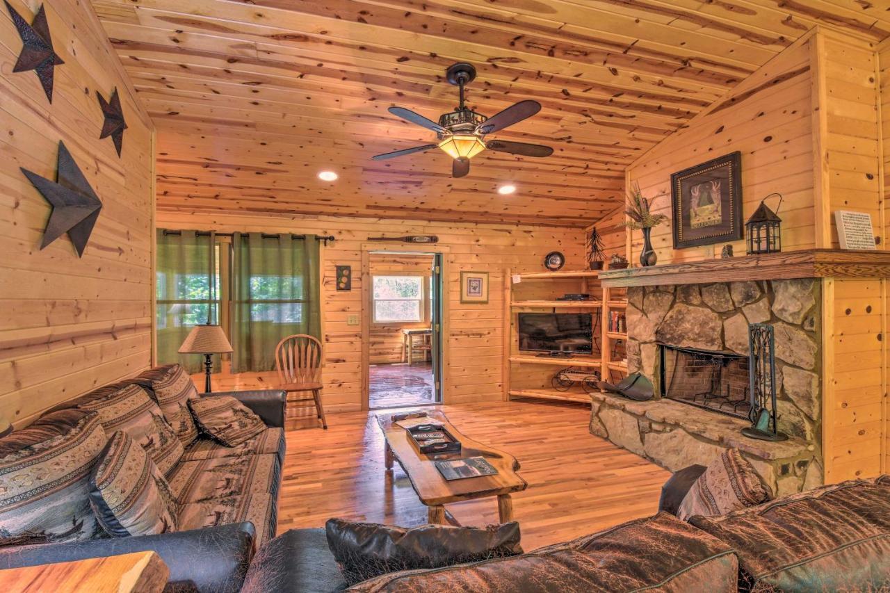 The Georgia Peach Cabin 8 Mi To Dwntn Helen Clarkesville Exterior foto