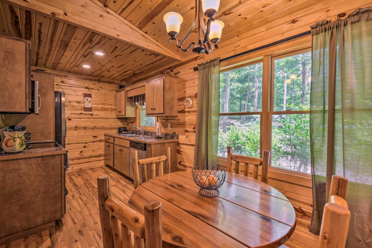 The Georgia Peach Cabin 8 Mi To Dwntn Helen Clarkesville Exterior foto